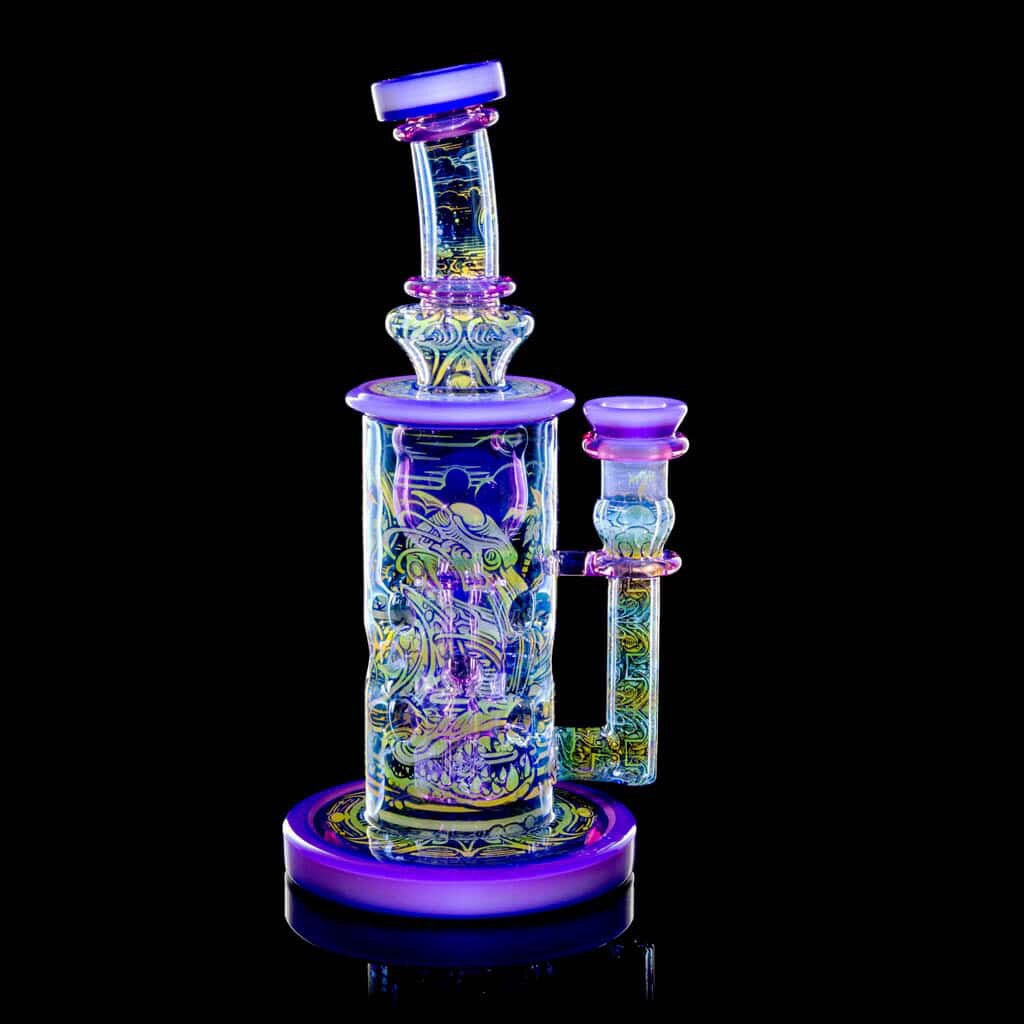 Fumed Etched Rig — Purple